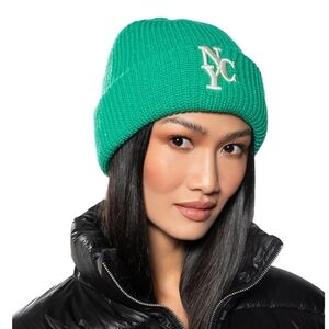 NYC KNIT BEANIE - O/S